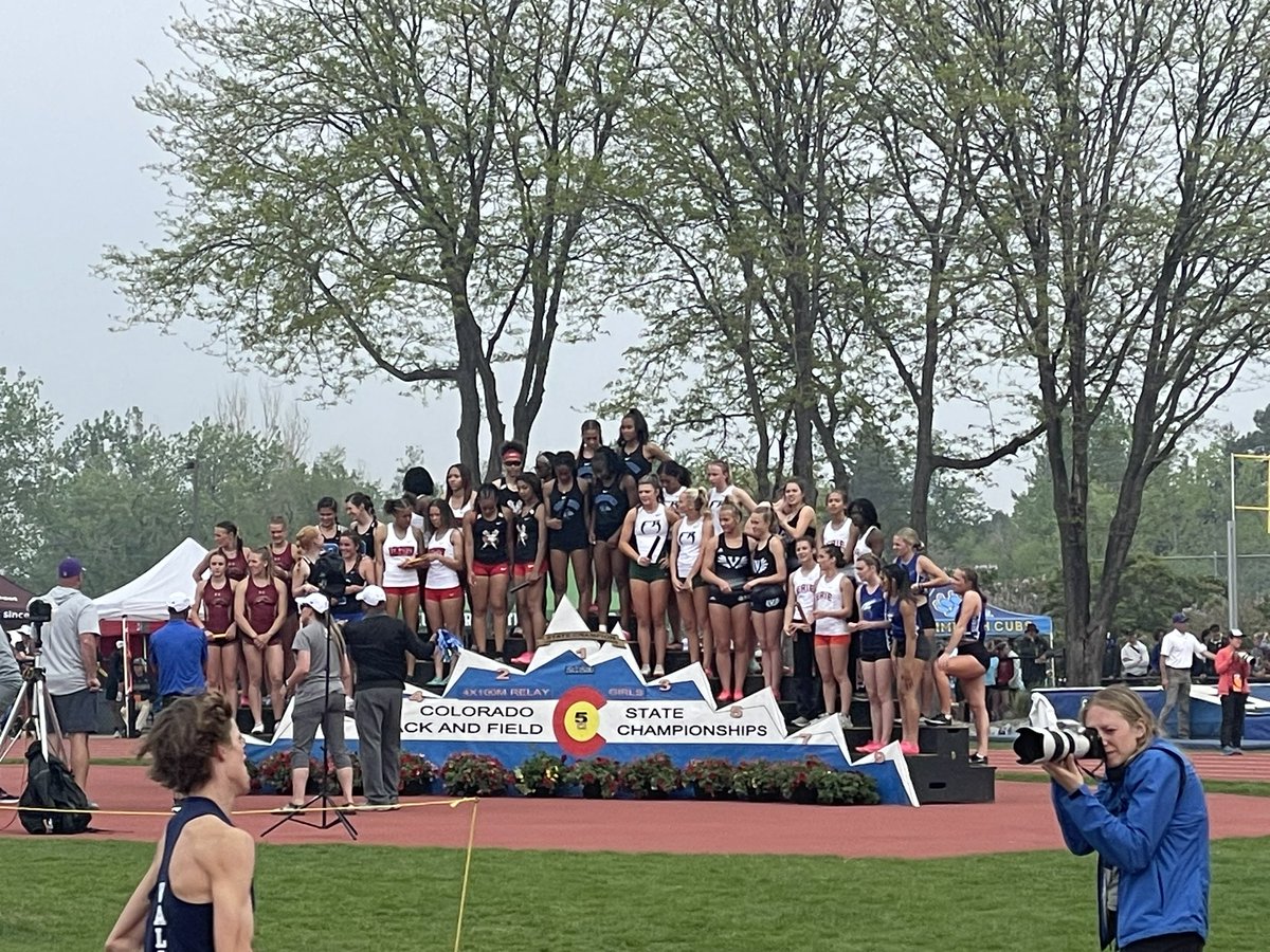 4x100 State Champs!! #GoWolves