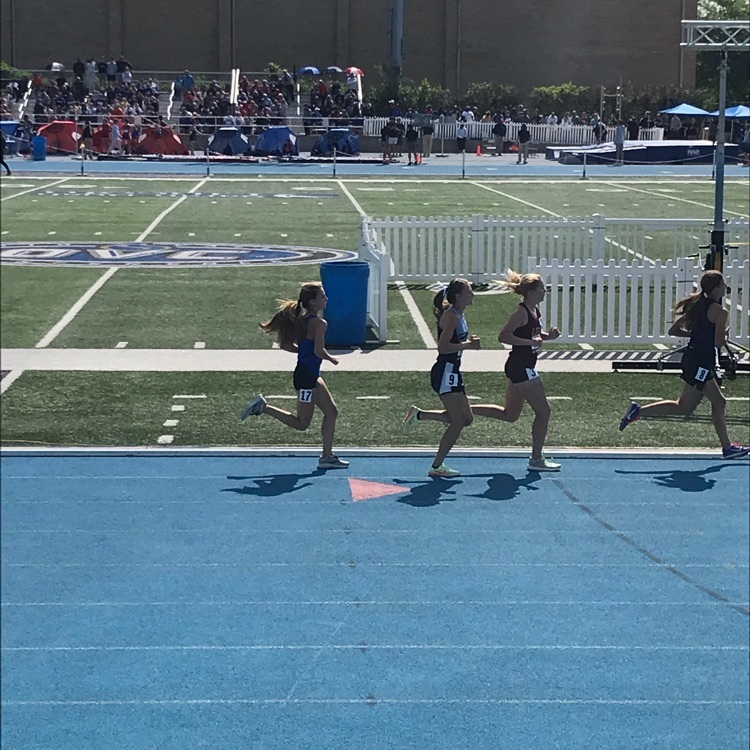 BHRABlueDevils's tweet photo. Ella McFarland is an All- State High Jumper!

Ella podiumed today at the IHSA State Track &amp; Field Meet taking 8th place. 

Aleah Potter also had a great day running a 12:41 in the 3200m!

Congratulations, Ella and Aleah! https://t.co/hHRiTN3gbZ