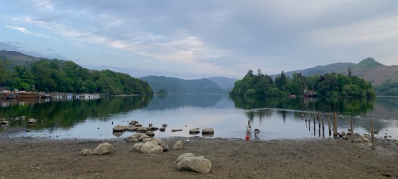 #Derwentwater #keswick #reflections