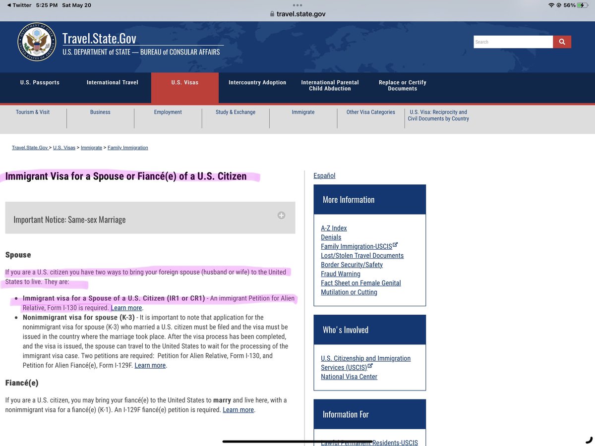 AnayansGallardo's tweet photo. @gaylebrown59 @MeghansMole 🤔#PrinceHarry CAN be in the U.S. because she is MARRIED to #DuchessMeghan, a natural BORN U.S. #Citizen.

By federal law, #DukeHarry’s wife, an #American, can petition a Green Card, Immigrant Visa, or U.S. Citizenship Naturalization for her husband, #Harry, via their MARRIAGE.👍🏽 https://t.co/FkfUdYJCqW