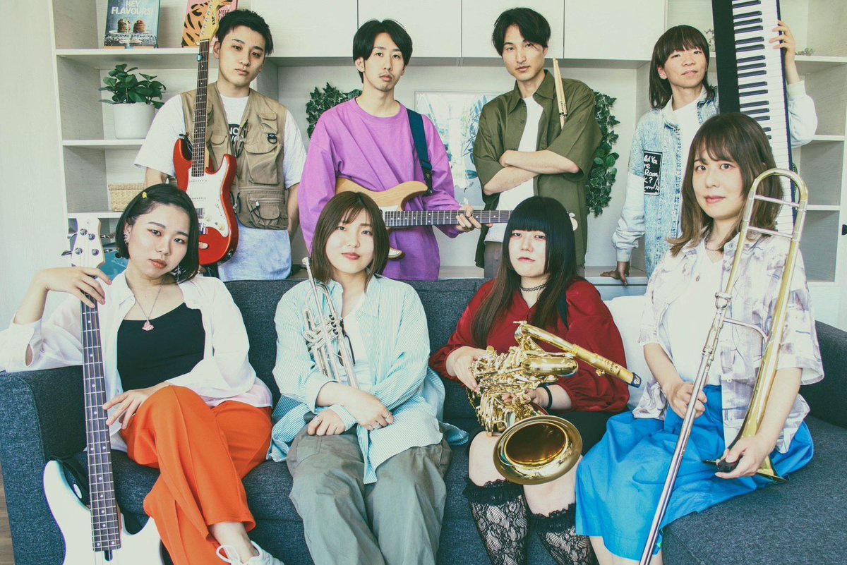 NewFolder_fuk's tweet photo. 【新アー写公開📸】
We are 『New folder』🎺🎷
#Newfolder https://t.co/42XJ1YJAvI
