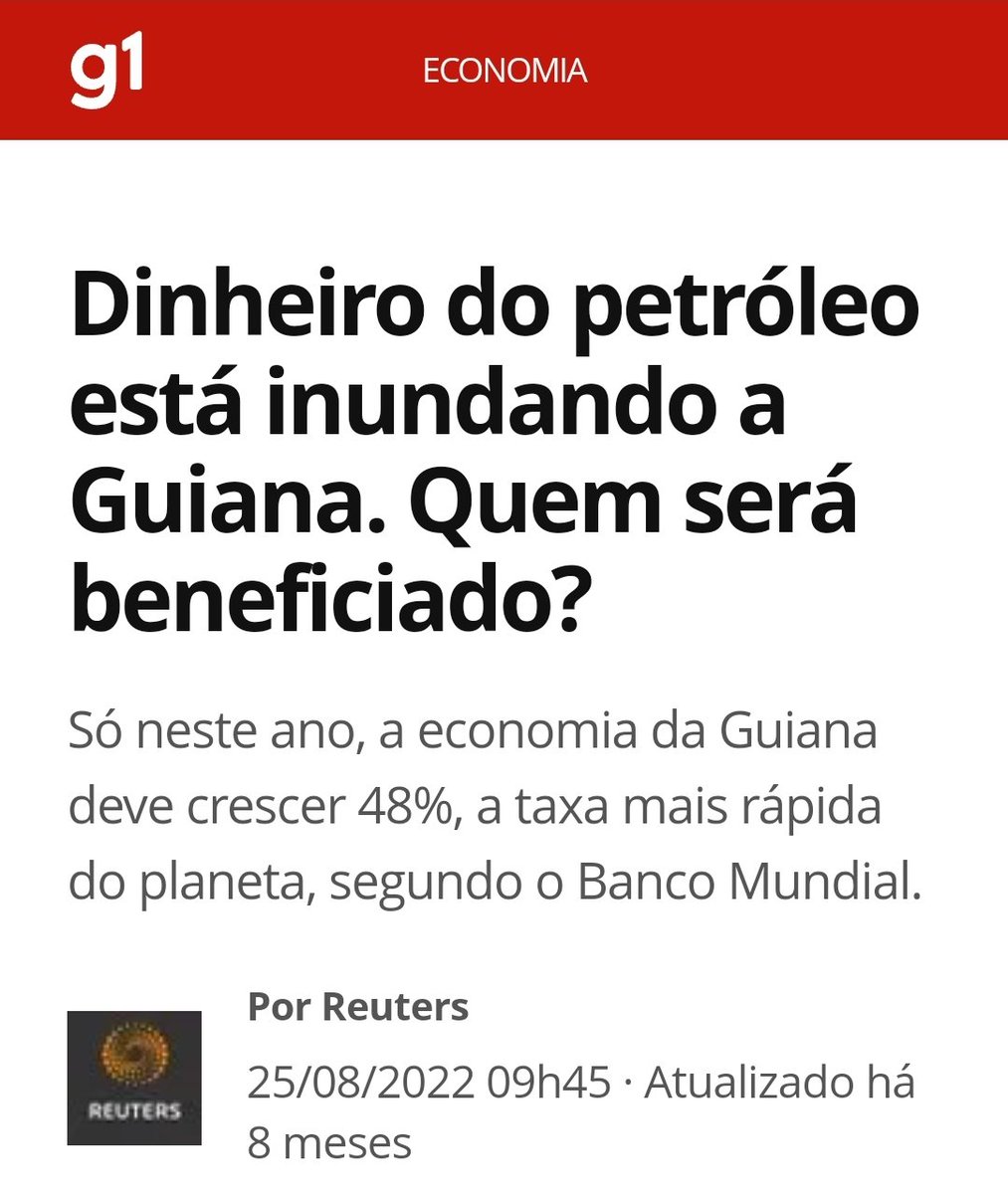 LogInfra's tweet photo. Exxon e seus parceiros, a Hess e a chinesa CNOOC, pretendem bombear 1,2 milhão de barris por dia do fundo do mar, até 2027, na Guiana, país da Amazonia, que cresce 48%, taxa mais alta do planeta.

Noruega explorando Petróleo no Artico.

ONGs que se calam nas duas ações acima e influenciam decisões de Estado, são contra explorar Petróleo a mais 150 km da costa no Brasil.