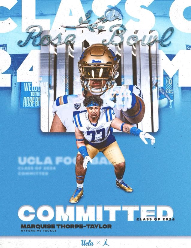 Committed @UCLAFootball 🐻💙💛