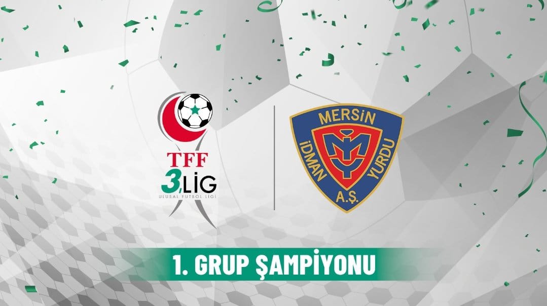 st3lig's tweet photo. TFF 3. Lig 1. Grup şampiyonu #MersinİdmanYurdu! 🏆 https://t.co/H9oEPDQQmG