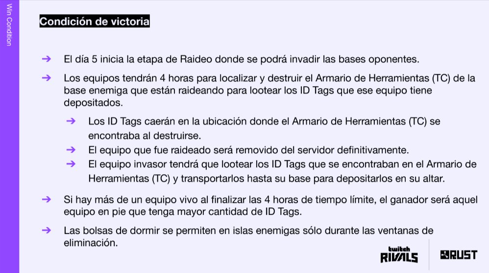 <a href="/PanpotsTV/">Panpots</a> <a href="/isvolcano/">Volcano</a> <a href="/TwitchRivals/">Twitch Rivals</a> En ninguna parte de la normativa viene reflejado que las chapas obtenidas con la destrucción de un armario se visualizan en el mapa: drive.google.com/file/d/1TsU5P7…