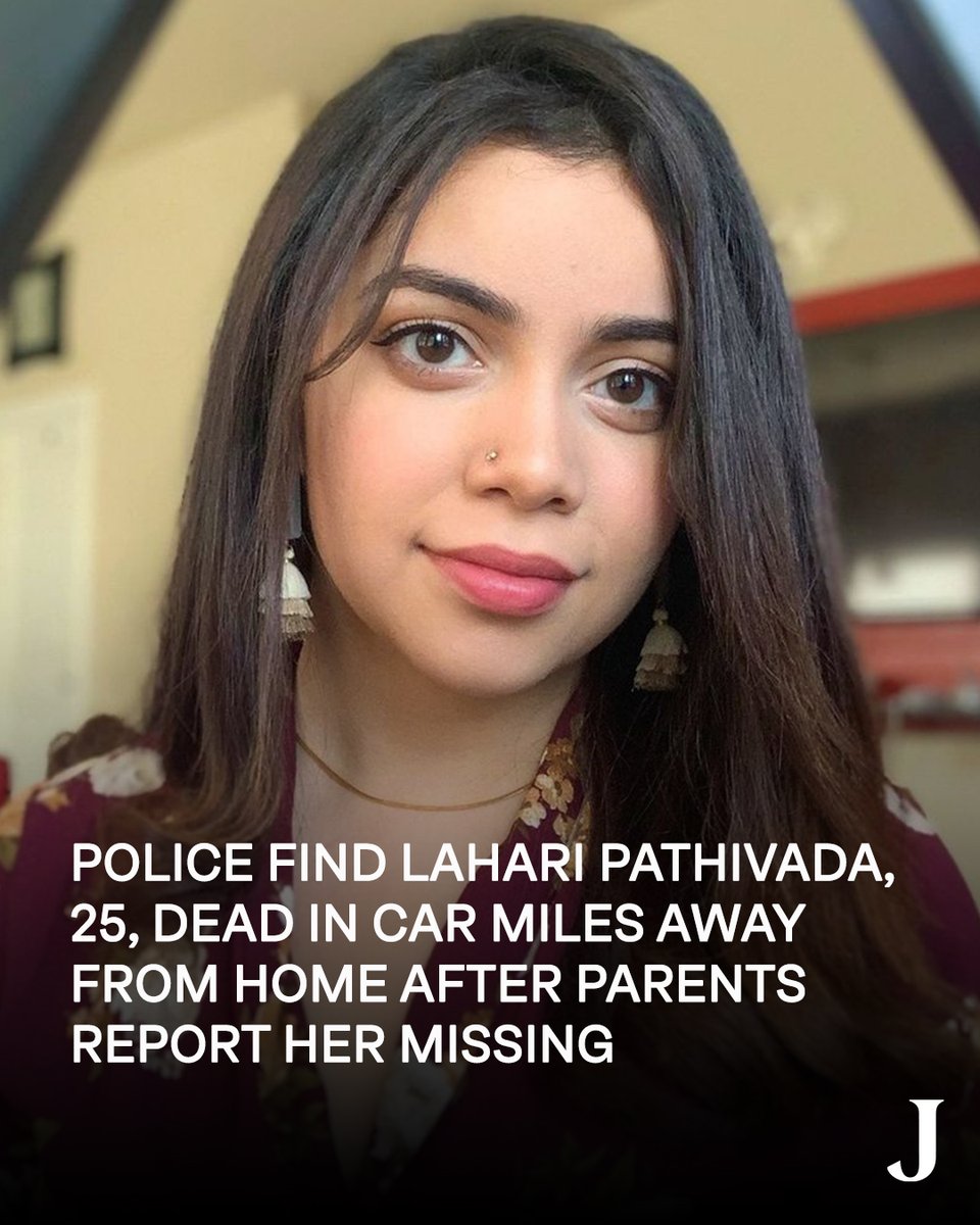 #latest: Police found Lahari Pathivada, 25, dead in Oklahoma.

Authorities found the body of the #IndianAmerican woman and #Texas resident one day after she vanished en route to work.