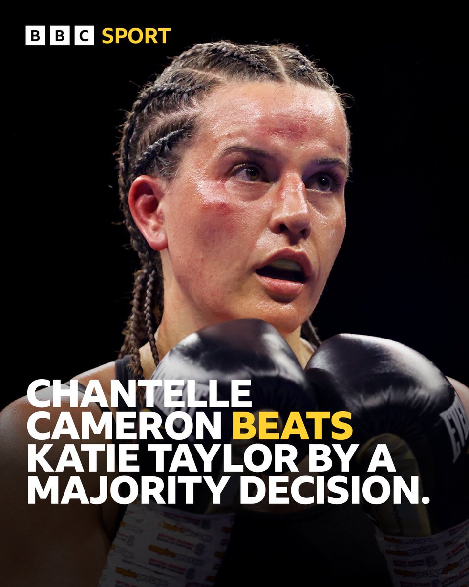 WOW!!

What a performance from Chantelle Cameron 🥊

#BBCBoxing #TaylorCameron