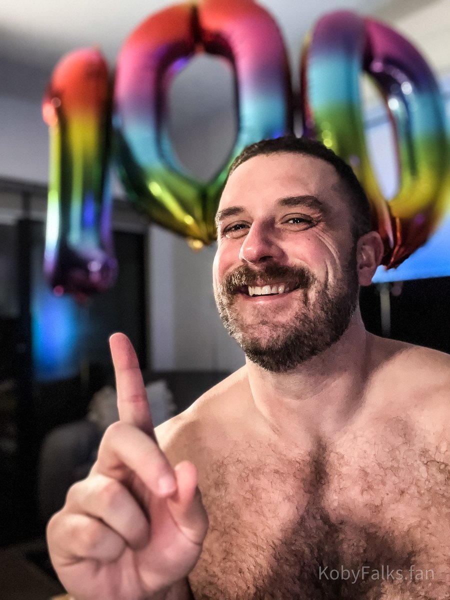 Koby Falks on Twitter: "💯MILESTONE MAGIC💯 🌟🎈Celebrating 100k followers