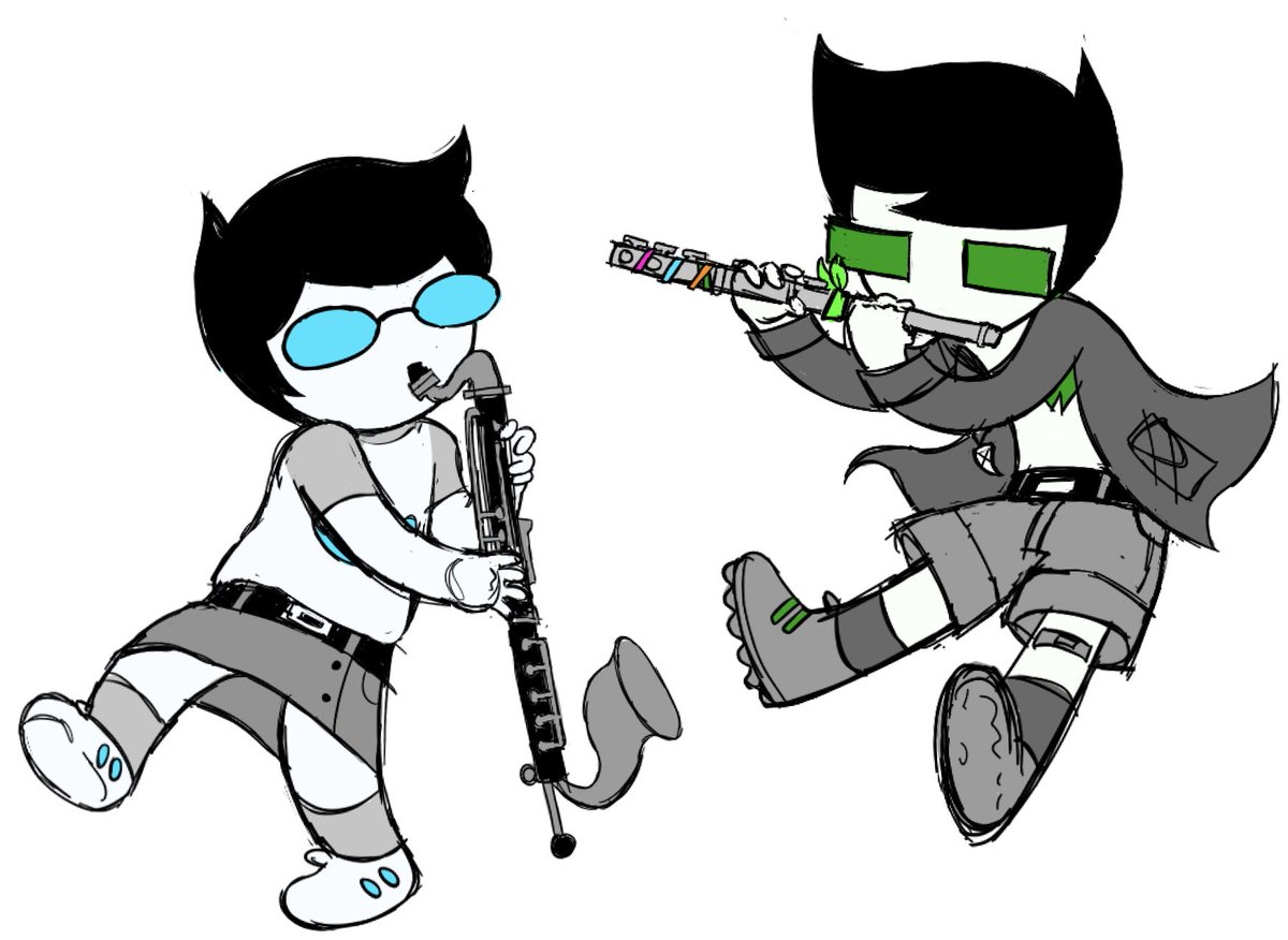 c4tsc4pe2's tweet photo. doodles they r playing wonderwall https://t.co/P1bXHnauQz