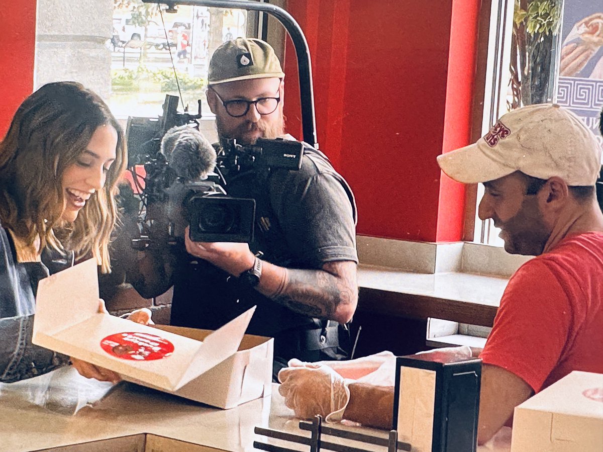 Pleased to announce that we’re going to be on <a href="/magnolianetwork/">Magnolia Network</a> tomorrow Sunday 5/22 at 2:30pm!

Want to watch? See pic for the deets.

<a href="/ChefMeganMitch/">Megan Mitchell</a> - thx for so much fun! We had a blast.

📺🍩

#magnolianetwork #buckeyedonuts