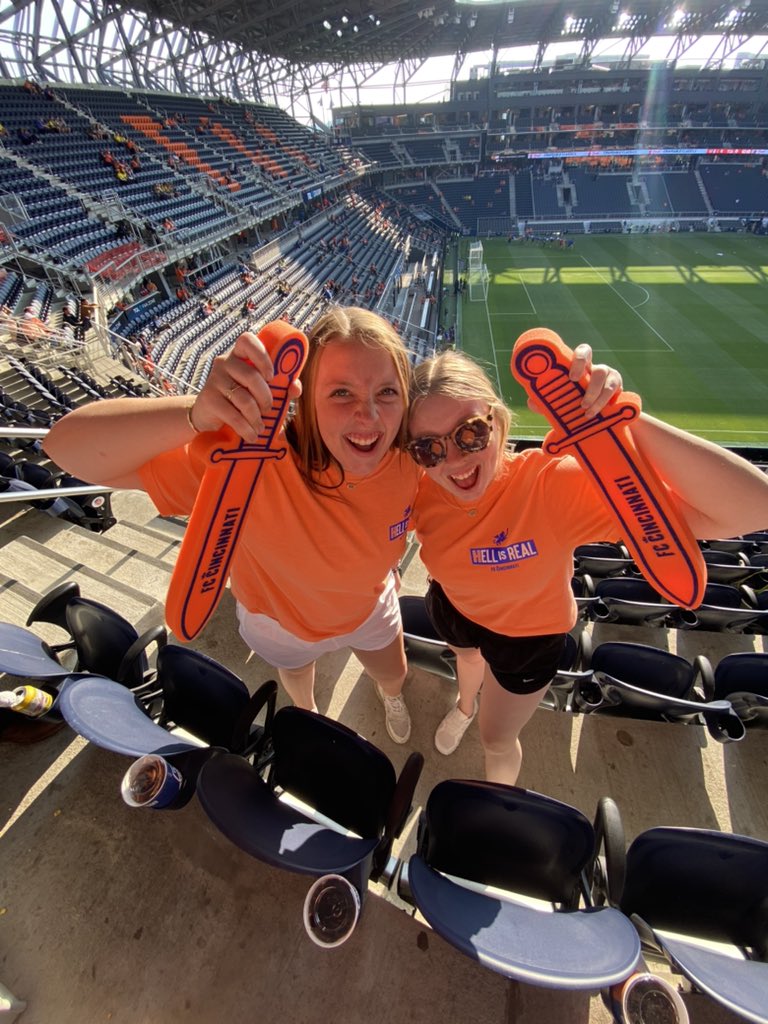 MorganBraun7's tweet photo. It’s a bad day to be a crew fan!#fccincy #hellisreal @fccincinnati https://t.co/TZMqvkkB0D