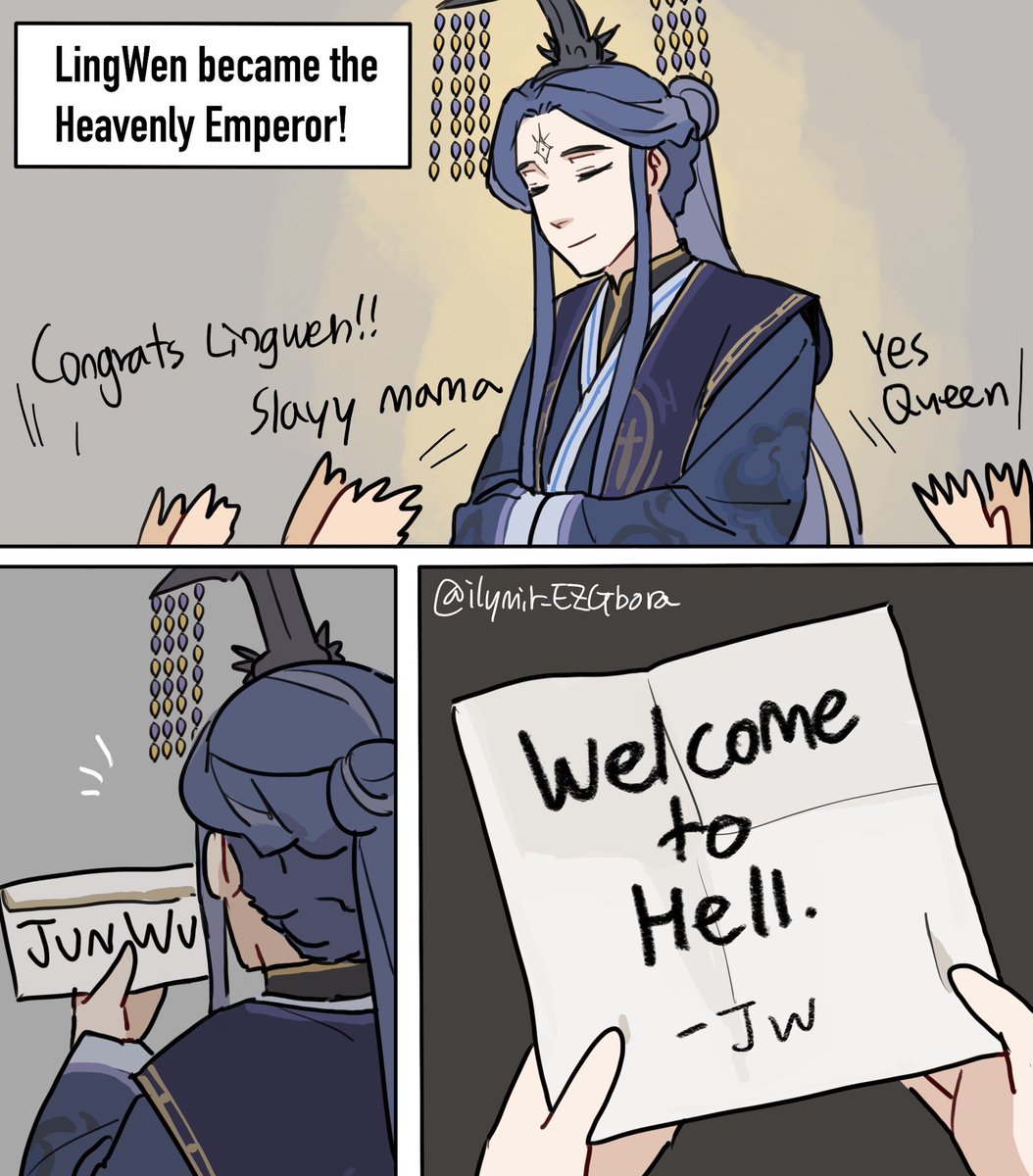 If Lingwen became a heavenly emperor someday   #lingwen #junwu
