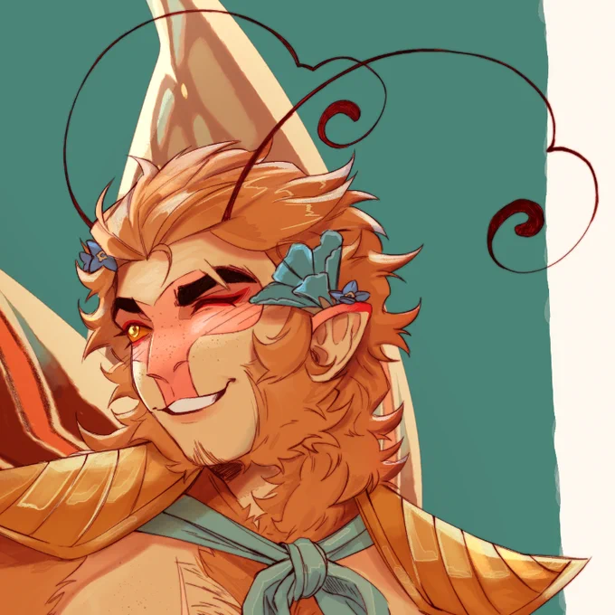 that makes 2 aus where Wukong's phoenix feather cap just becomes part of his body