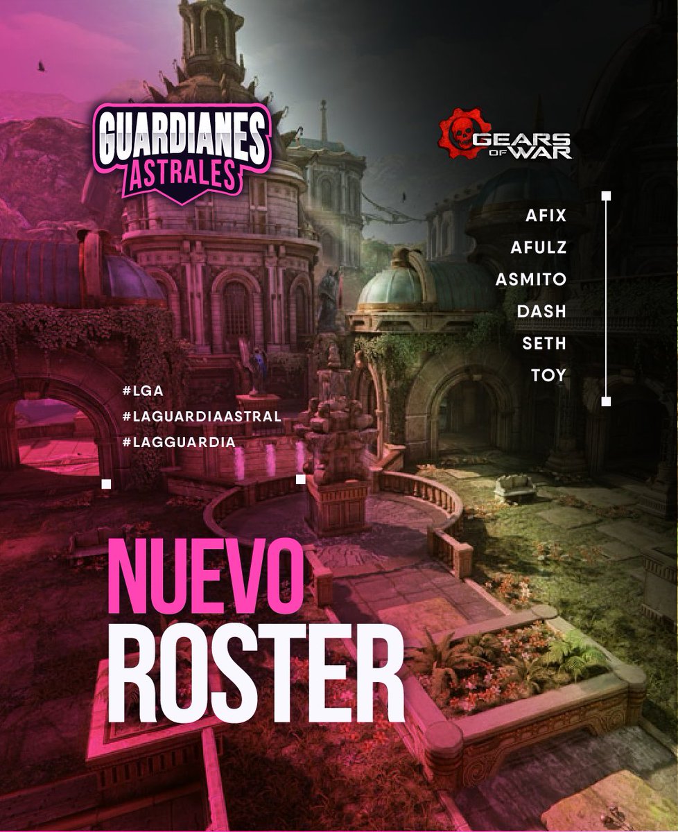 ⚔️Nuestro roster de GOW⚔️
Presentamos oficialmente al equipo de #Gears5 que nos estará representando en la LPL <a href="/DeporteDigitalH/">Deporte Digital 01</a>  y en la Liga Premier Temp 11 <a href="/PremierGamingTV/">Premier Gaming TV</a>  🤙🏻

🔥LGA GOW🔥
@Afixflakk
<a href="/Afhulz/">👤</a> 
<a href="/AsmoxK/">ASMITO ❤️‍🔥💀</a> 
@Dachitol2 
@yeezvtw
<a href="/ToyPatito/">patitoxq</a> 

#LAGGUARDIA #LGA