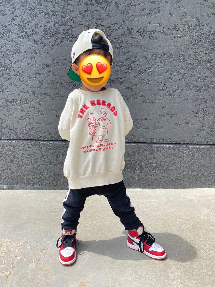 息子とお揃いでやっと履けたよーーー