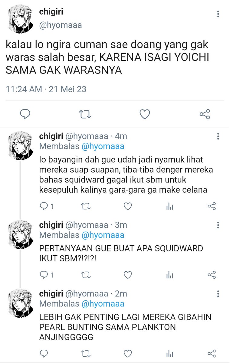 narachive's tweet image. walah sama-sama gak waras rupanya