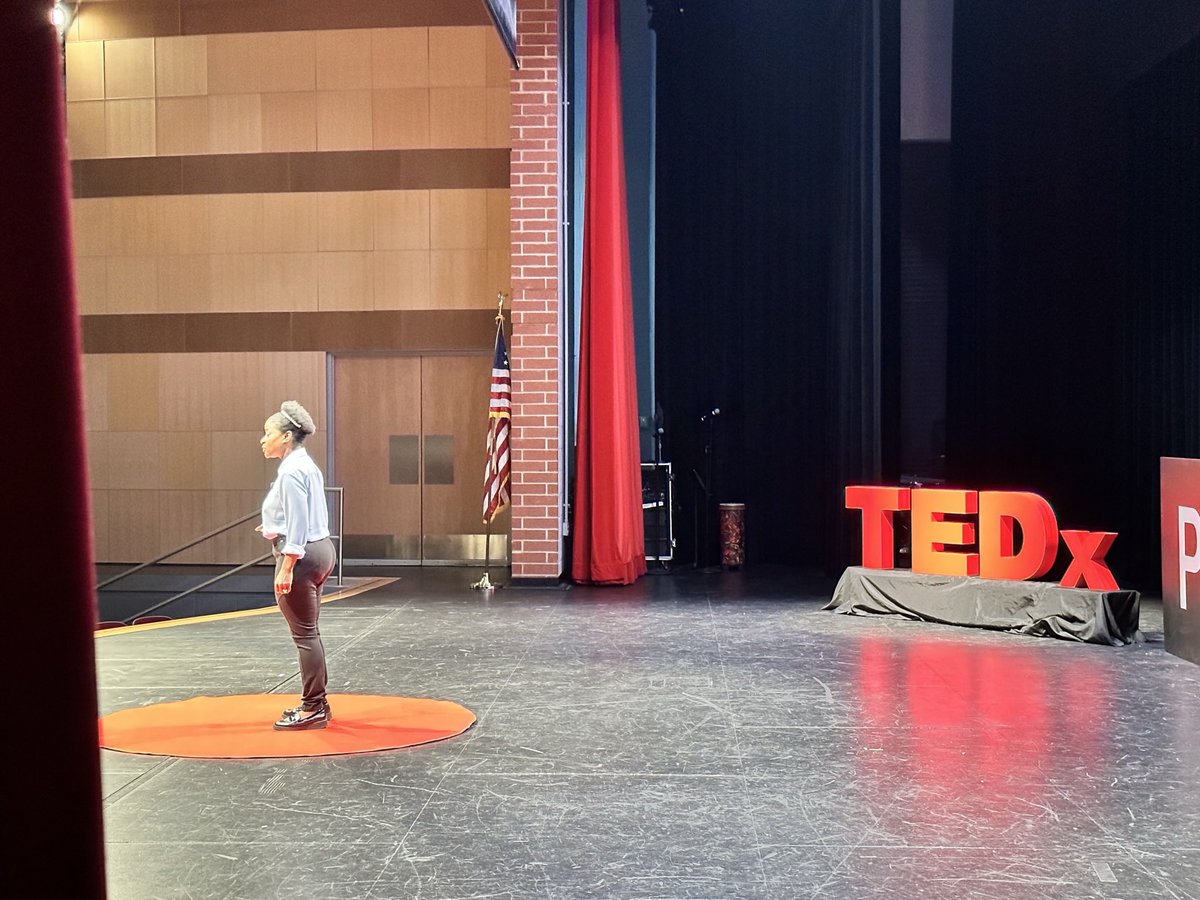 Thanks to Michelle Starr for teaching us “How to Restore Our Energy” during today’s TEDxPrincetonCity Schools event at Matthews Auditorium. 

 #TEDxPrincetonHS #restore #TEDx #humanenergycrisis #IdeasWorthSpreading #Empower #vikingdiff #DifferenceMaker