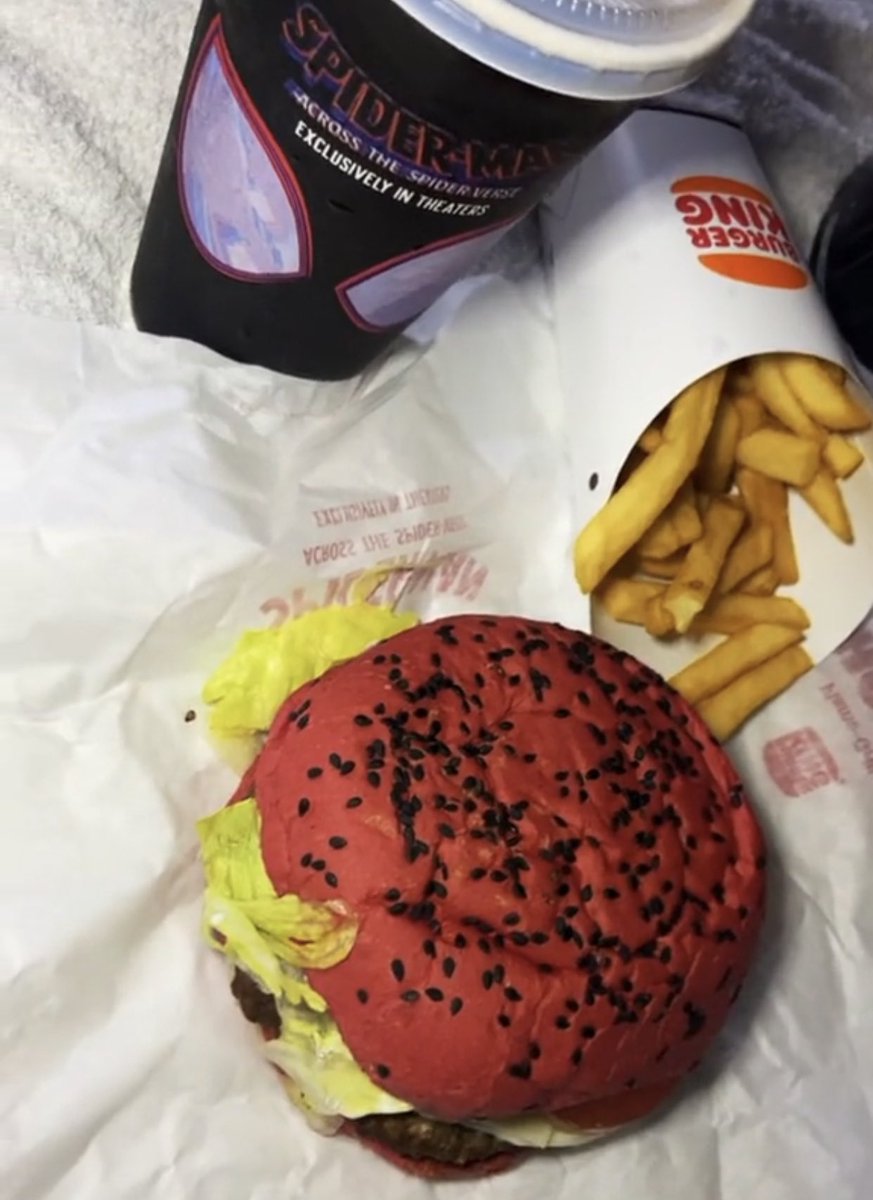 boutta see what this spider man whopper all about, update soon