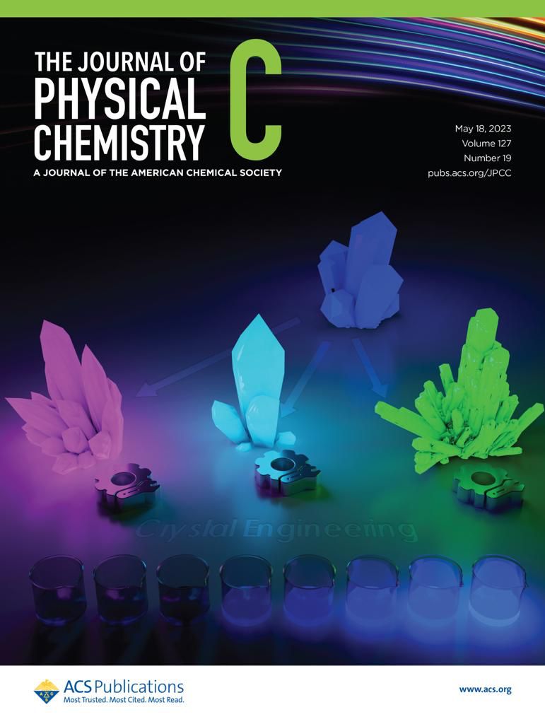 Latest Journal Cover Art for @CrystalKashmir2 lab on Solid state emmission featured in @JPhysChem C
Created in @Blender with @Visualscitories
 Congratulations & many thanks to Prof @aijazpapers 

#sciart #physicalchemistry #Blender3d #coverart