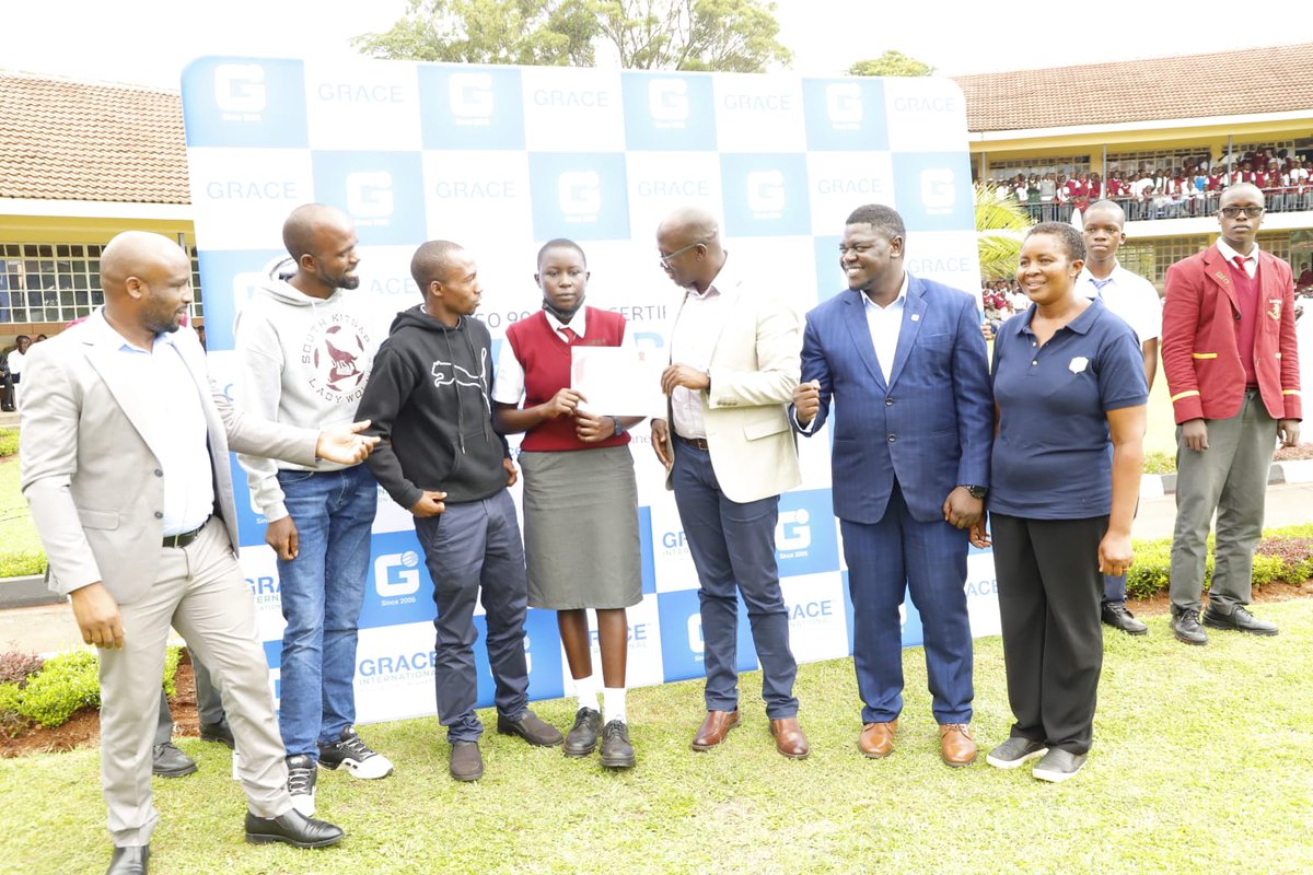 Grace International sponsored the best student with a scholarship opportunity to study in Australia, while the first runners-up received scholarship for a four-year degree program of their choice at Strathmore University.