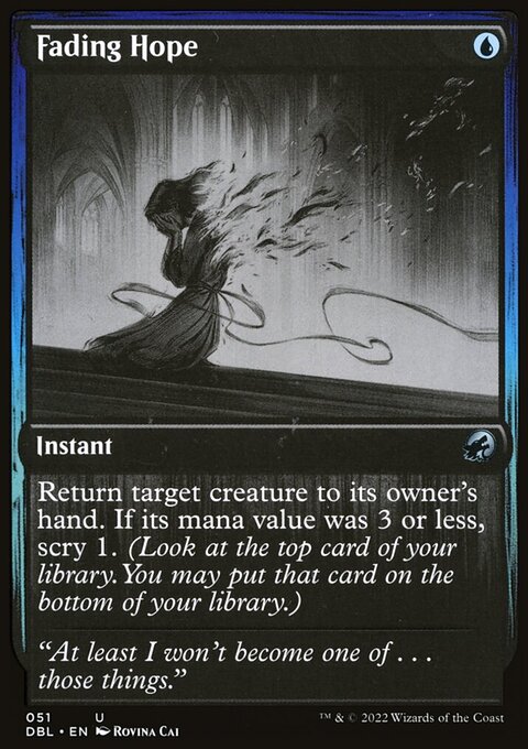FrameoAI's tweet photo. MtG -> Wombo: Fading Hope https://t.co/KbEBKubmOk