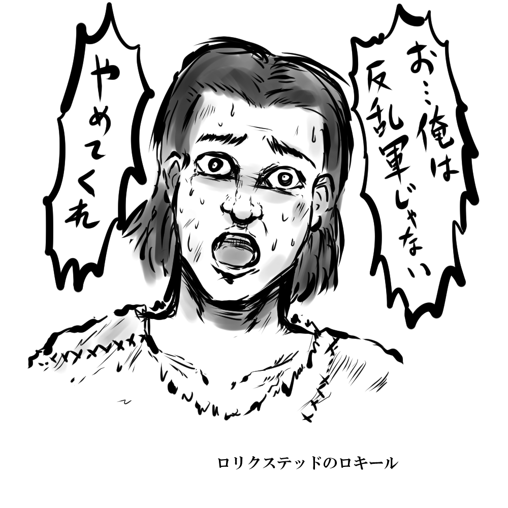 世間がゼルダで沸いている中、私はスカイリム熱が再燃しています #落書き