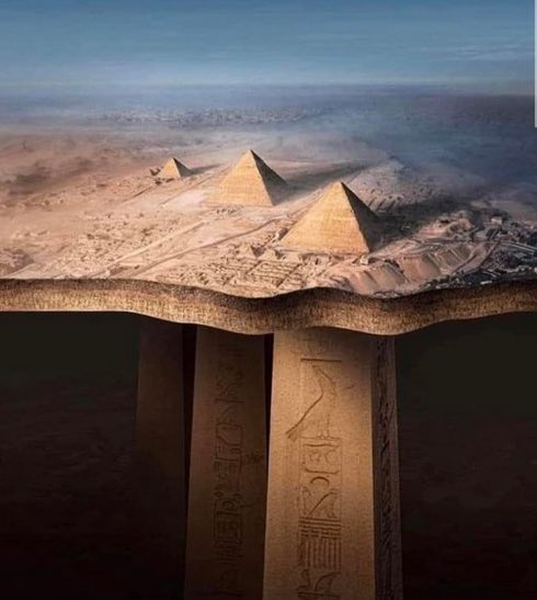 Could you imagine? #ancientegypt #ancientcivilizations #pyramids #fiction