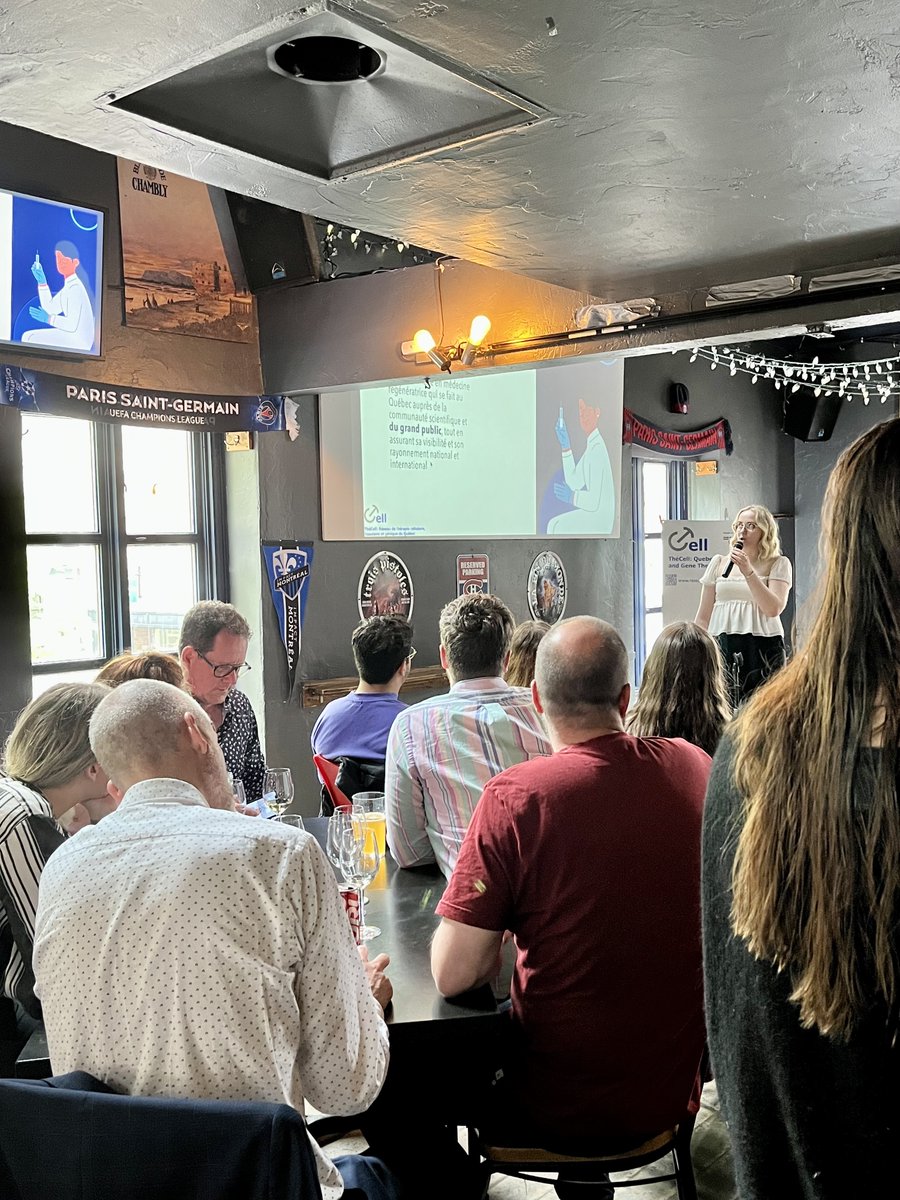 TheCell_reseau's tweet photo. 💡 Le Comité des Initiatives Étudiantes du réseau tenait une activité de vulgarisation sur le thème des thérapies cellulaires, tissulaires et géniques ce samedi! ThéCell est très fier de cette initiative!
Merci aux présentateurs et aux participants! 

#OdySci #CommSci https://t.co/fQPXaiOlhl