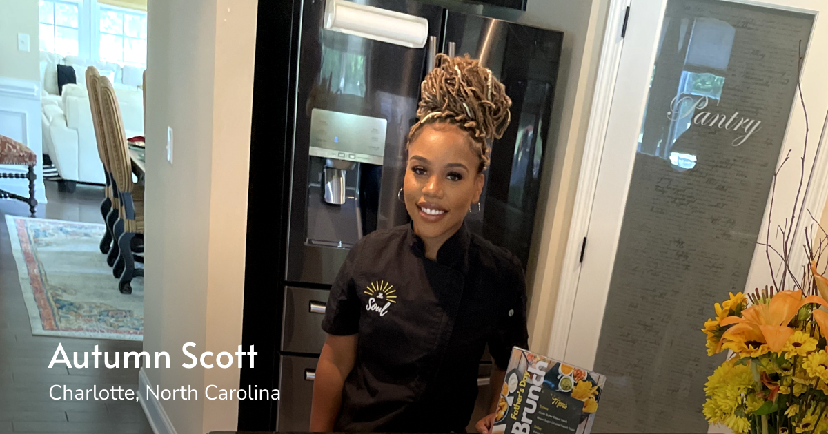 takeachef's tweet image. From South Carolina&apos;s Heartland to Your Table, Chef Autumn Scott takes you on a culinary journey like no other. Discover the true essence of soulful American cuisine in the comfort of your own home. 🌟🍽️😍 

#TakeaChef #PrivateChef #CulinaryArtistry #SoulfulAmericanCuisine
