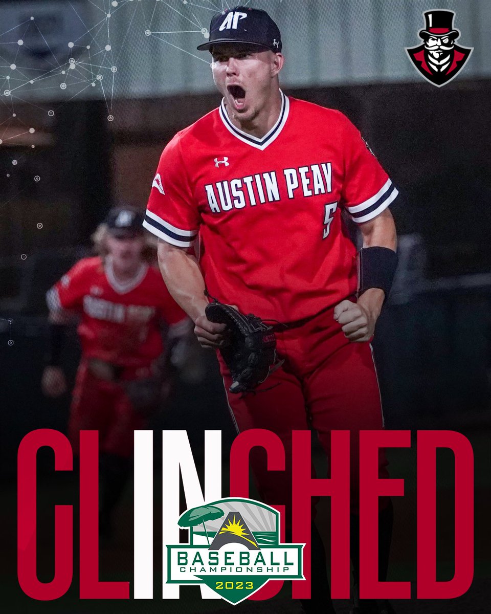 ☑️ 1st year in the ASUN 
✅ 1st @ASUNBSB Championship   

#ASUNBuilt | #LetsGoPeay🎩