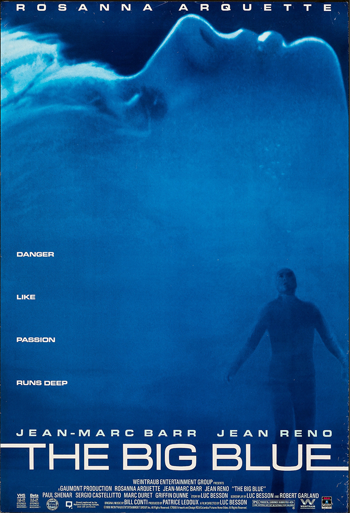 dosnostalgic's tweet photo. A kind soul sent me the American version of Luc Besson's 1988 film "The Big Blue," one of my biggest guilty pleasures. I've never seen this version before. It's 50 minutes shorter than the extended cut, has a tacked on happy ending, and is completely rescored by Bill Conti. https://t.co/USQ5yZzAf4