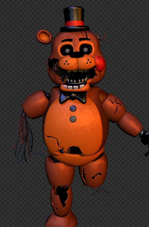 doing a total revamp of Phantom toy freddy