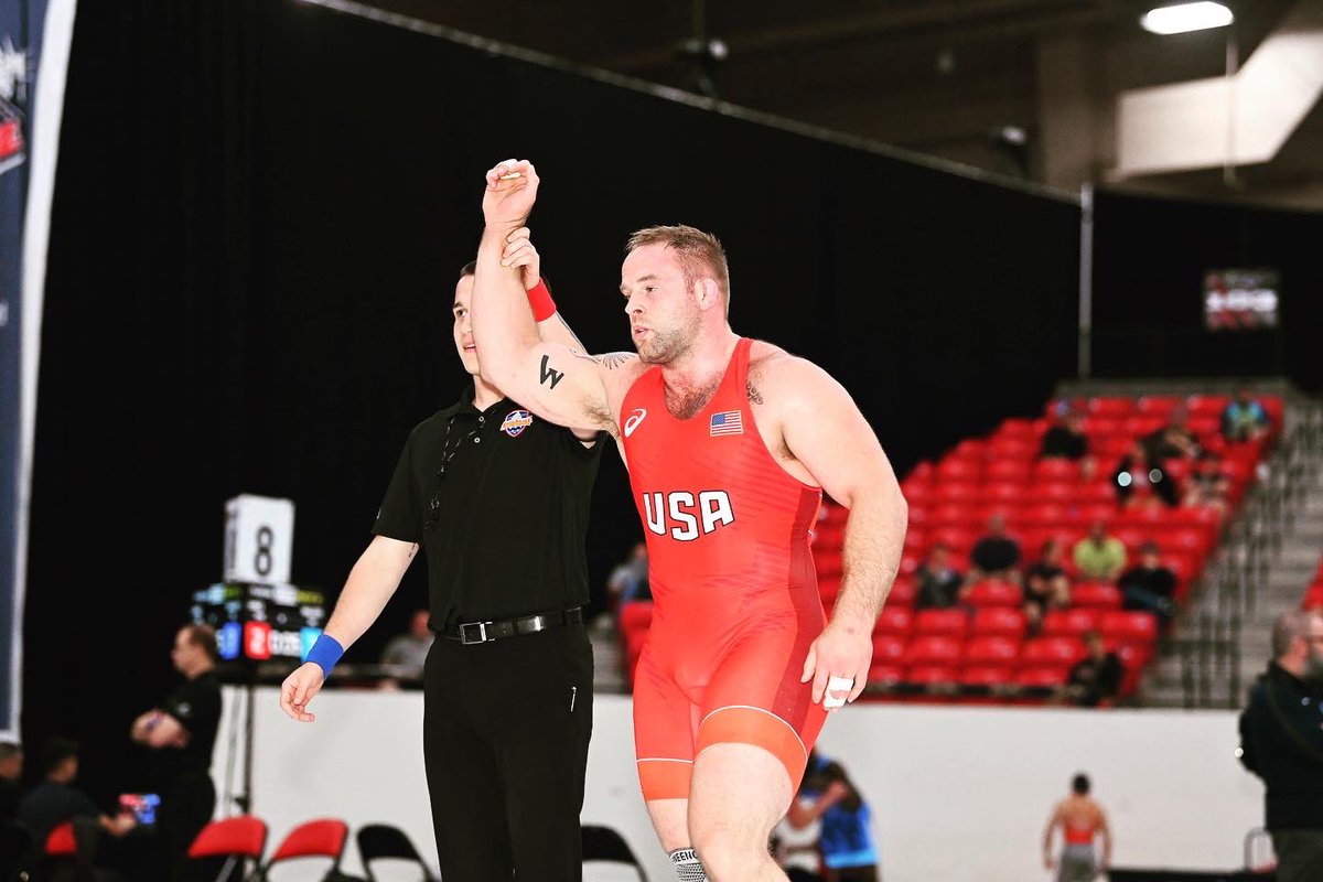 VTechWC's tweet photo. 𝗞𝗼𝗽𝗼𝗽𝗵𝗼𝗯𝗶𝗮 - the irrational fear of fatigue

The word isn't in @T_wiggity_walz dictionary 👊 Ty takes the mat tomorrow in Colorado for the @usawrestling WTT for a chance to wrestle at Final X.

Live on @flowrestling with action starting Noon EST.
#SERTC #Hokies 🦃 https://t.co/9TNx7dD9JW