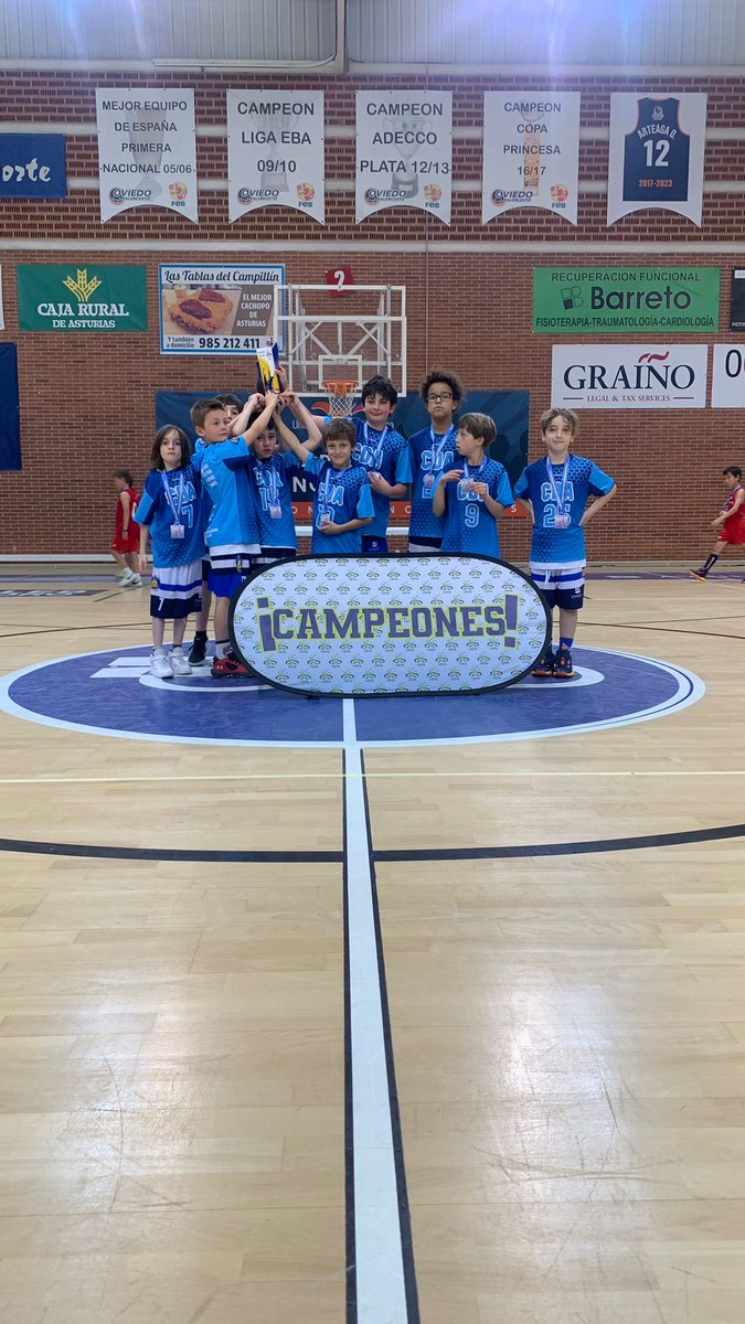 CD_ArtChivo's tweet photo. 🔊 FINAL A 4  BENJAMÍN MASCULINO 🏆

¡3° de Asturias!. 

C.D.ART-CHIVO 47-30 C.B.NAVIA 

¡Enorabuena por este tercer puesto y por la gran temporada chicos!. 

#SomosFamila #SomosArtChivo #Inclúyete DeportesOviedo Federación de Baloncesto del Principado de Asturias https://t.co/CK4XboUdHR