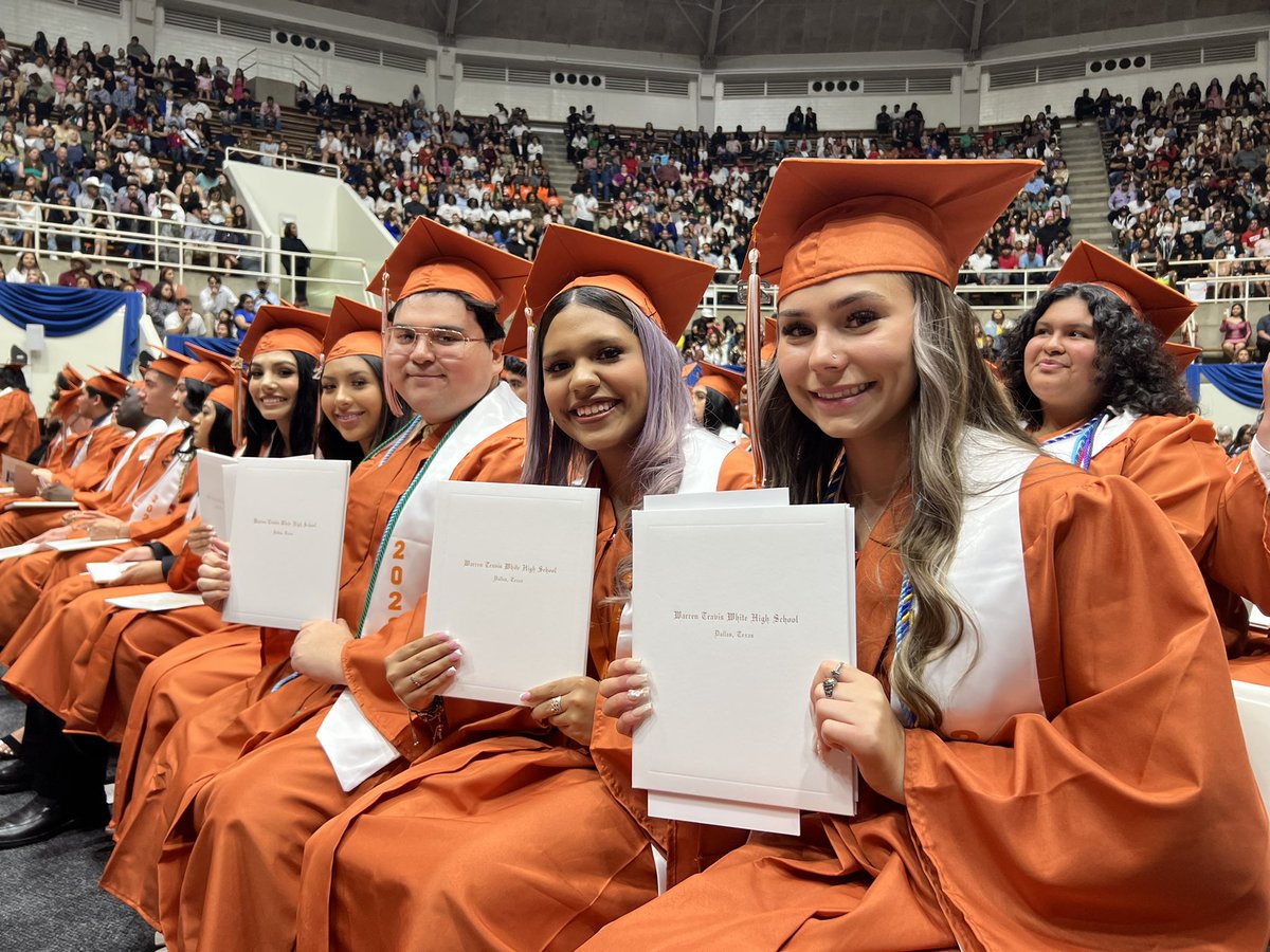 dallasschools's tweet photo. W.T. White High School Class of 2023 Stats: 
📝Submitted over 1600 college applications.
💰Awarded 5 million in scholarships.

Congratulations! #DallasISDGrad23 https://t.co/K9UCFy0Jwb