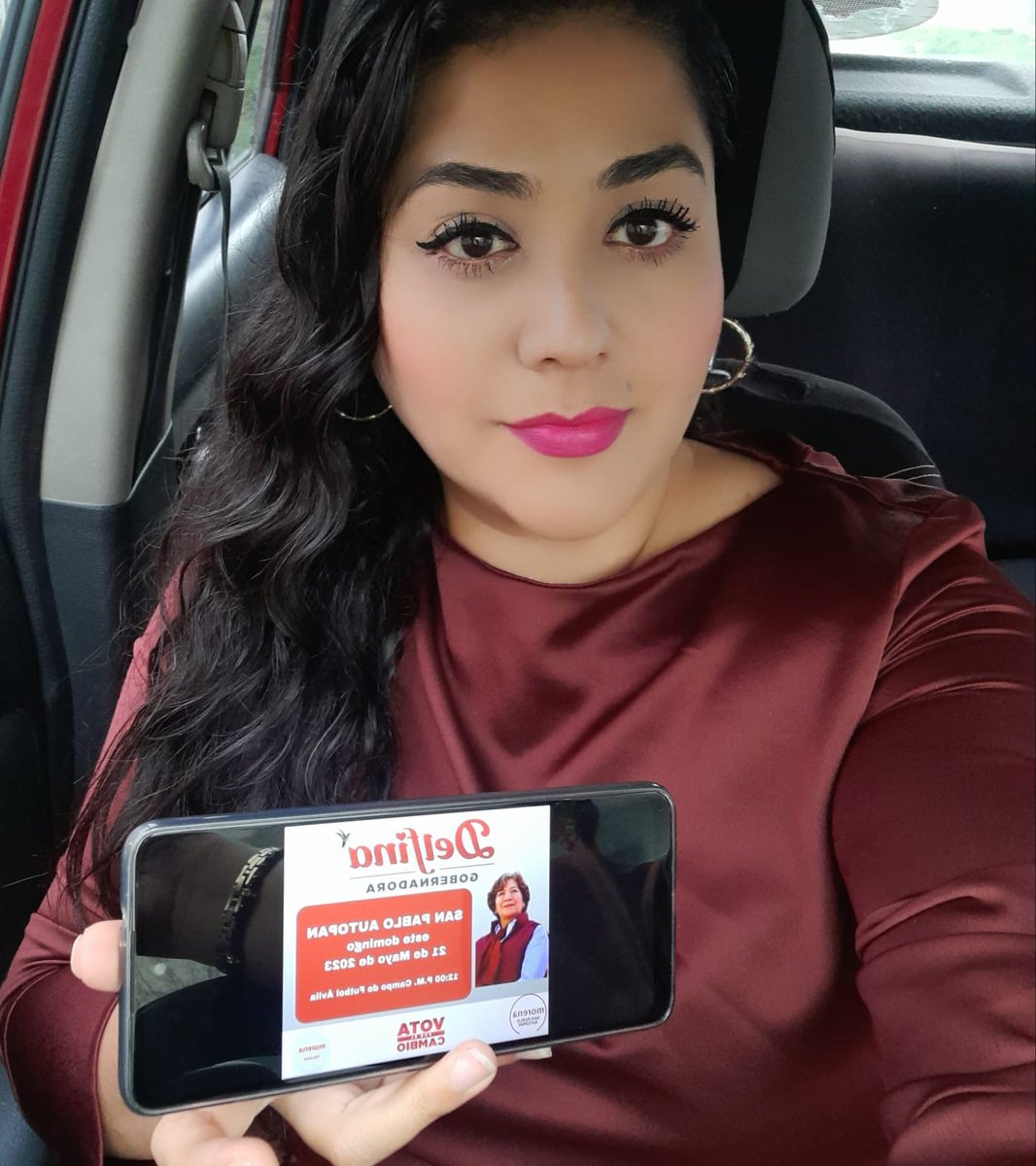 Les deseo una excelente tarde de sábado y aprovecho para invitarlos mañana a San Pablo Autopan, en el campo de fútbol Ávila, Toluca para apoyar a la Maestra  <a href="/delfinagomeza/">Delfina Gómez A.</a>, juntos en la batalla maestra.