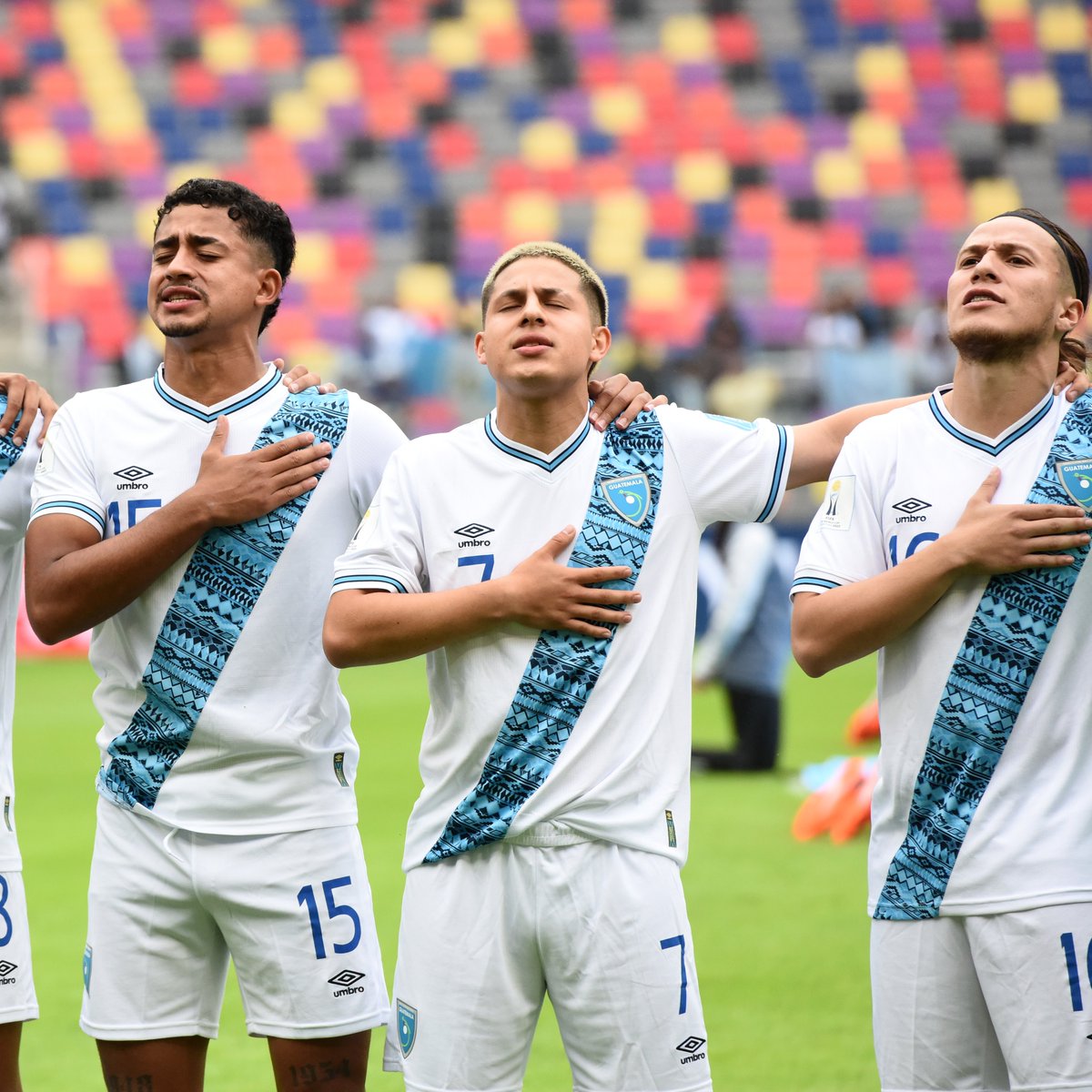 ¡Cantar el himno nivel Guatemala! 🇬🇹😍

#U20WC