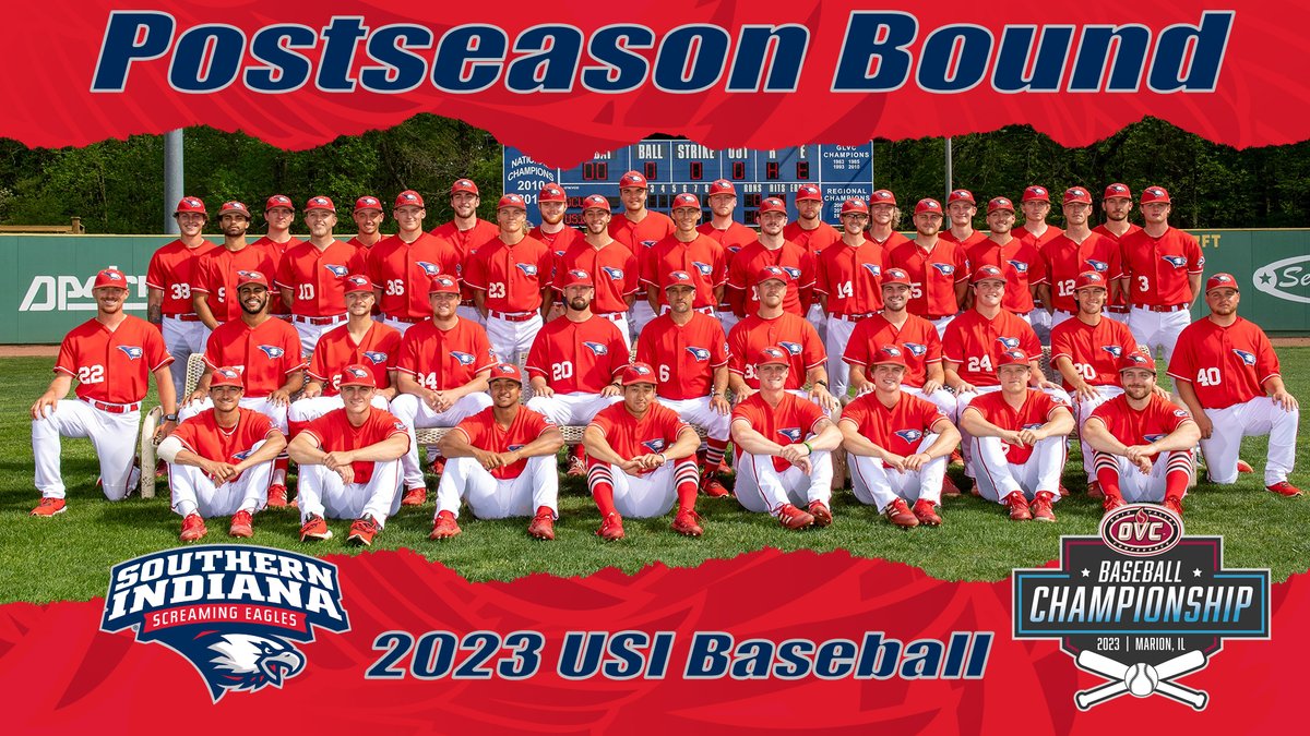 .<a href="/USIBaseball/">USI Baseball</a> IS POSTSEAON BOUND!  #GoUSIEagles #ScreaglePride #OVCit

ovcsports.com/news/2023/5/20…