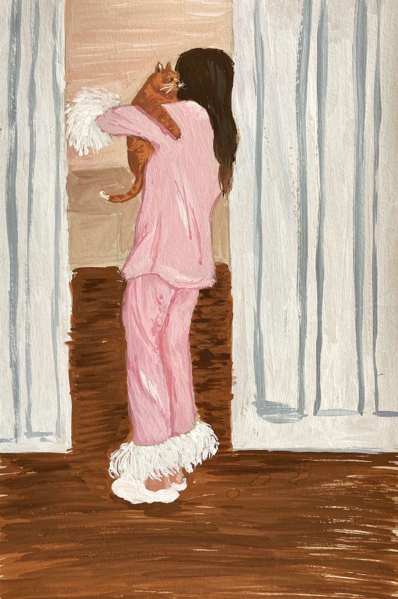 yablonskaya_aa's tweet photo. One of my favorite gouache paintings I’ve ever done. 
#illustrationart #gouache #lookingforwork #commisionsopen #opencommission #illustrationartist #painting https://t.co/HntLH5I9Ul