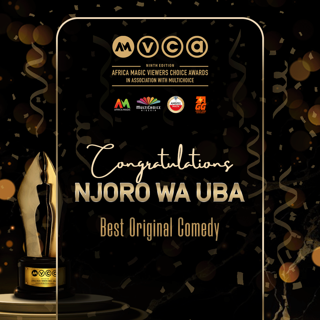 A big congrats to 'Njoro Wa Uba' for winning the 'Best Original Comedy' award! 🎊

#AMVCA9