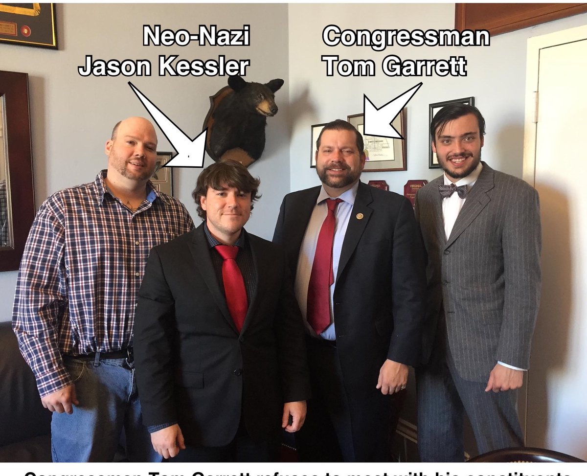 Indivisible Charlottesville (@indivisibleva05) on Twitter photo He’s back He’s back