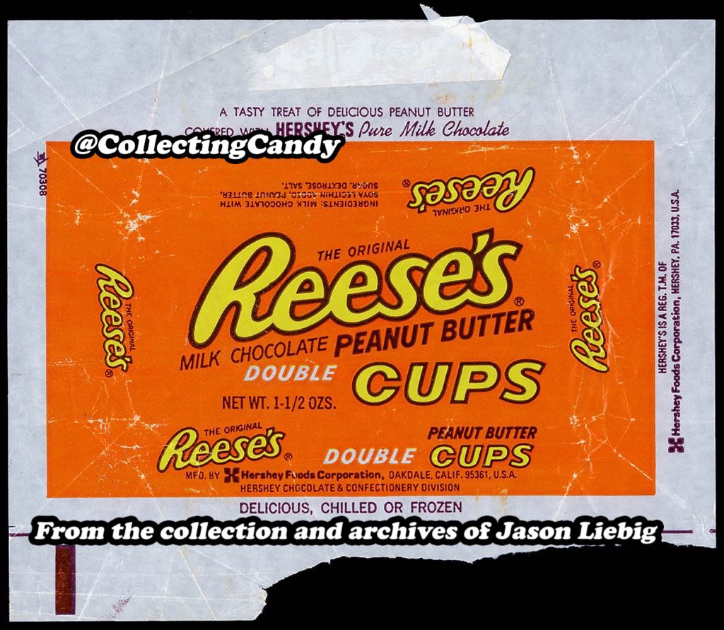 Collectingcandy's tweet photo. I believe itโs an unofficial โI love Reeseโsโ day. Do in light of that, one of my favorite Reeseโs wrappers. Circa 1969
@reeses #vintagepacksging #candywrapper #vintagecandy #candyhistory https://t.co/PSNLGoc6vP