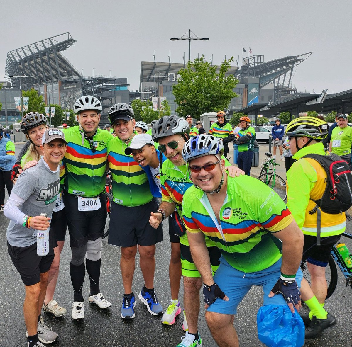 SportsRadioWIP's tweet photo. Thank you to everyone who helped contribute to this year’s record breaking @eaglesautism Challenge ♥️🧩#TeamAudacy https://t.co/N4EzJiVFsN