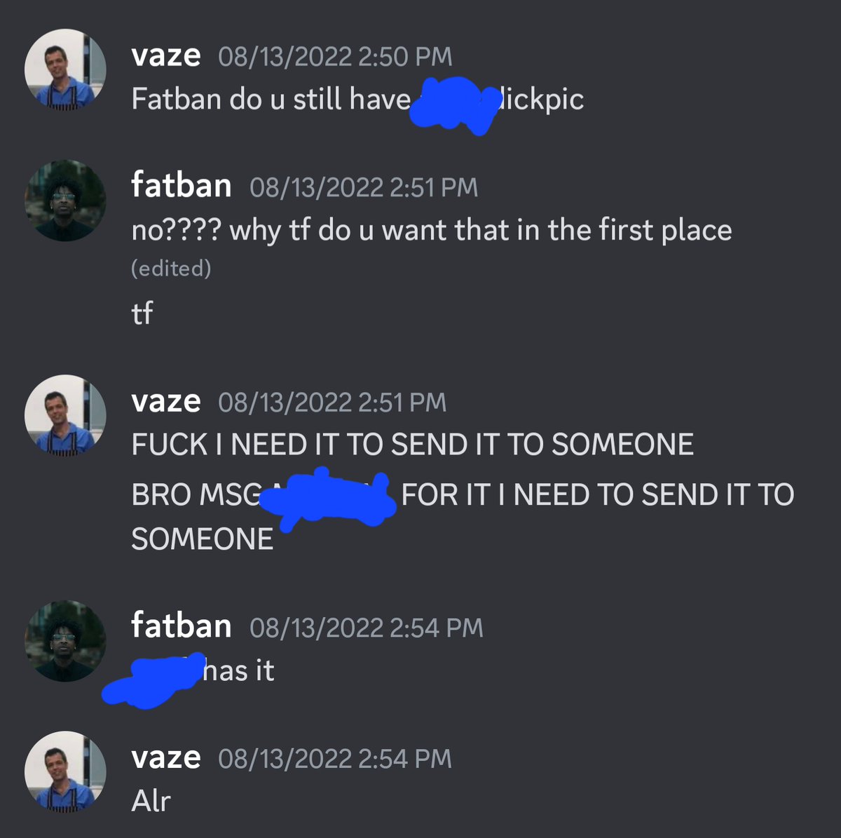 VazeSzn's tweet image. @HypixelCringe All the ss in ur tweet were all taken out of context I&apos;m not a pedophile by any means so don&apos;t try to convince others that I am