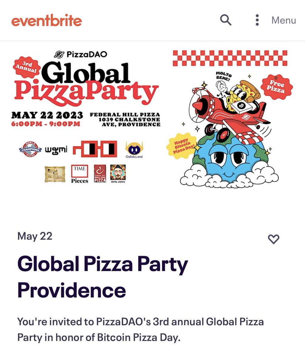 BTC Pizza Day Boston (🫖,🍕) (@BTCPizzaDayBOS) / Posts / X