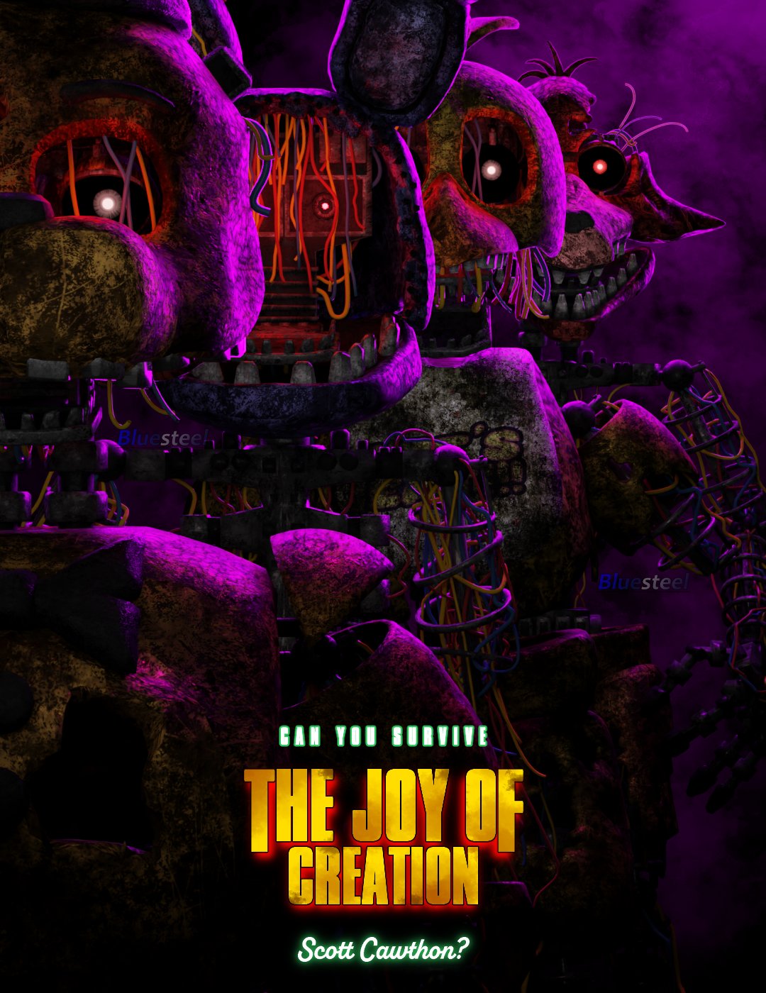 Bluesteel on X: THE JOY OF CREATION (Based on the Fnaf movie poster, I am  very excited for the movie :] ) #FNAF #fivenightsatfreddys #fnafmovie #tjoc  #thejoyofcreation  / X