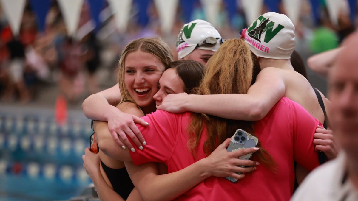 BVSW win the 400 FR, capping off the team’s 5-1A state championship victory. The Timberwolves entered the final event w/ a commanding lead.

#KSHSAACovered x <a href="/CapFed/">Capitol Federal</a>