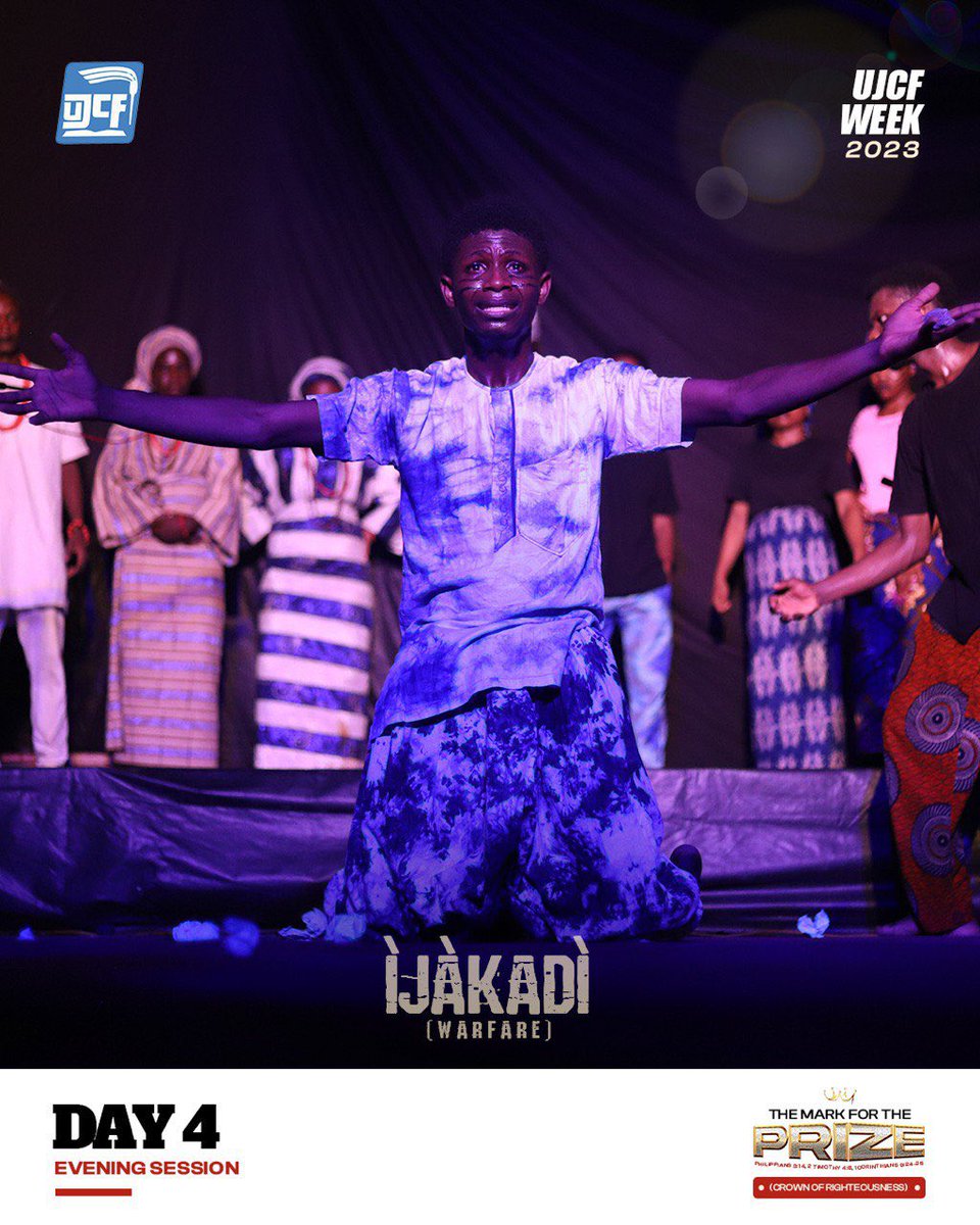 TheUjcf's tweet photo. Moments from the UJCF drama night. A beautiful stage play brought to you by the UJCF drama team themed ÌJÀKADÌ
Enjoy 😊
You can rewatch at: https://t.co/IqjcxDTbvD
©️UJCF
#TRR
#thereignofrighteousness
#ujcfdramanight
#ujcfweek
#ujcf https://t.co/x4Kp7Po6gN