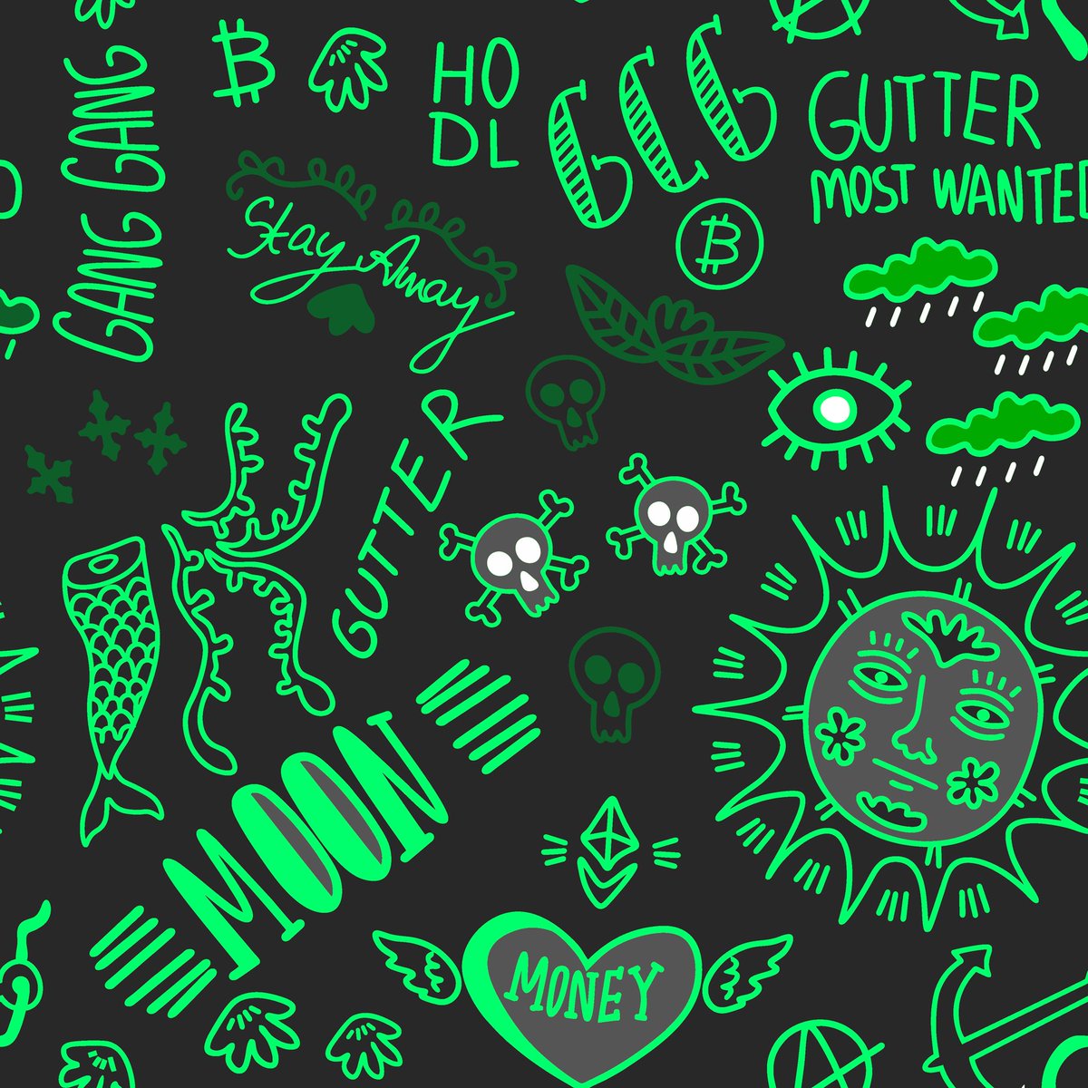 <a href="/GutterCatGang/">Gutter Cat Gang</a> #community 

Time for a Saturday Night Poll 👀

Which color pattern would you like to see added to some of #GCGCP merch? 

Vote 👇

#GangGang #merch #G4L #LFG