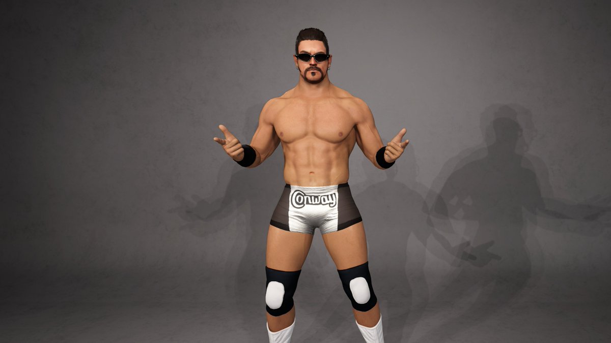 UPLOADED - Rob Conway '03-05

2x '03 attires, '04 &amp; '05 attires

Entrance, victory, attributes included
Thanks to <a href="/theEvolutionIV/">EvolutionIV 進化四</a> for the moveset &amp; @MPCaws for the L.R attires
Face texture by <a href="/Iconic2k/">Iconic2k</a>

Tags: RobConway, RuthlessCaws, RuthlessAggression

#wwe2k23 #RuthlessCaws